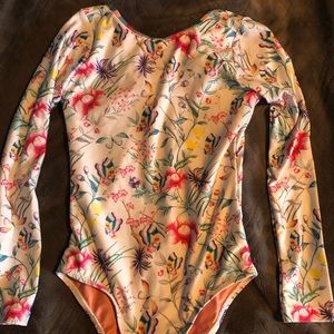 NEW! Girls size 8 Lului bathing suit and goggles!